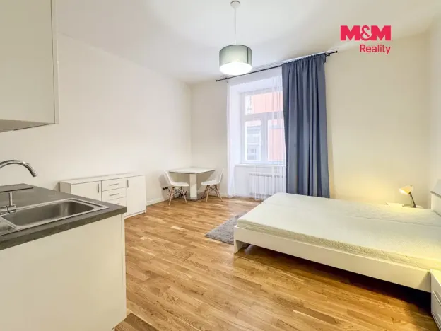 Pronájem bytu 1+kk, Praha - Nové Město, Petrská, 32 m2