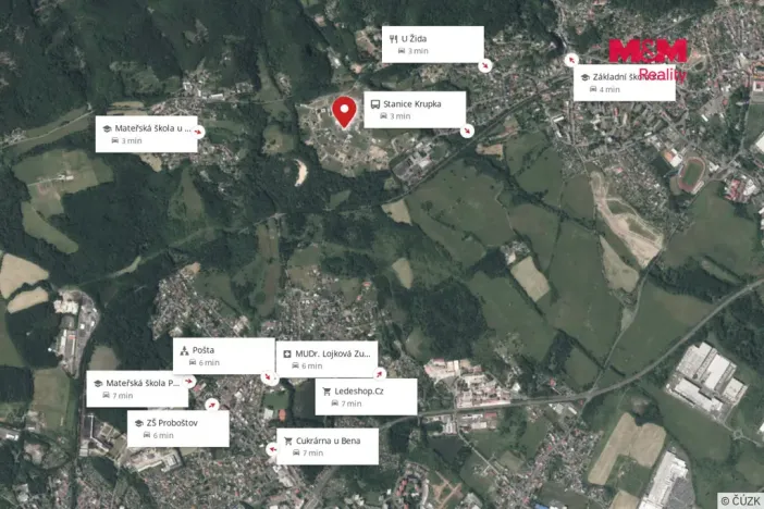 Prodej rodinného domu, Krupka - Vrchoslav, Slunečná, 200 m2