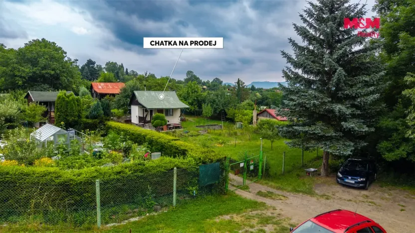 Prodej zahrady, Děčín, 384 m2