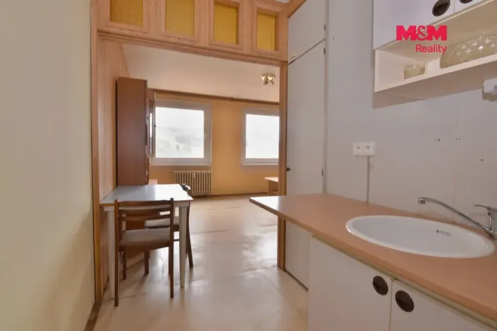Prodej bytu 1+kk, Ústí nad Labem - Krásné Březno, Žežická, 32 m2