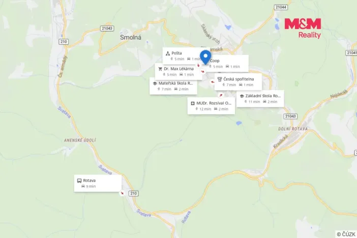 Prodej bytu 2+1, Rotava, Sídliště, 53 m2
