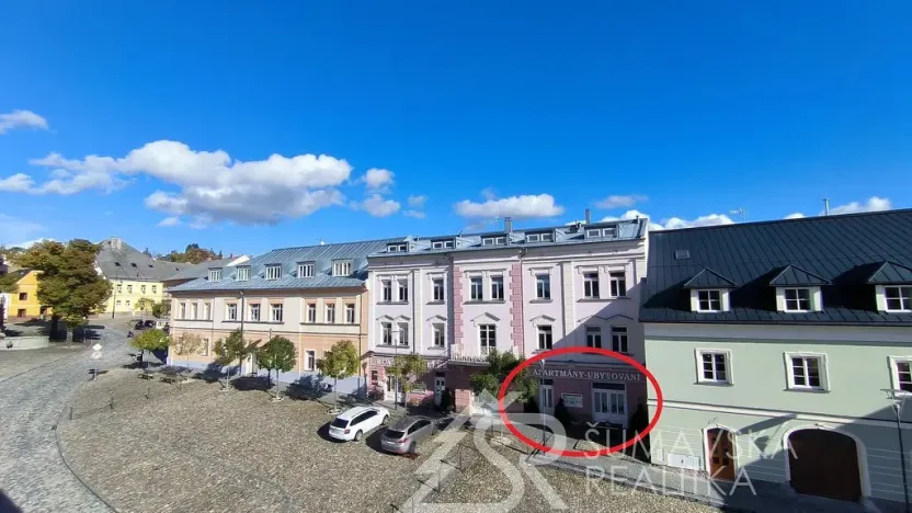 Prodej obchodního prostoru, Kašperské Hory, Náměstí, 161 m2