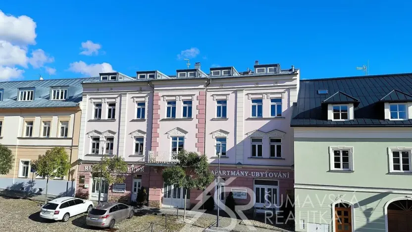 Prodej bytu 1+1, Kašperské Hory, Náměstí, 86 m2