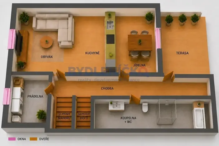 Prodej rodinného domu, Kájov, Nový Křenov, 113 m2
