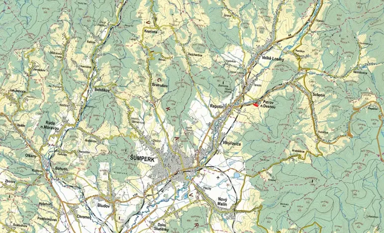 Prodej pole, Petrov nad Desnou, 9848 m2