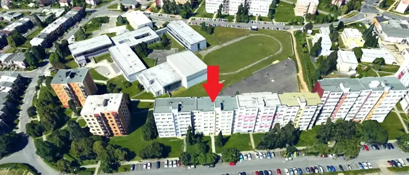 Prodej bytu 1+1, Tábor, Moskevská, 44 m2