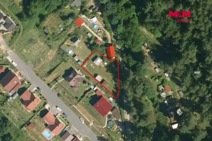Prodej zahrady, Oloví - Hory, 645 m2