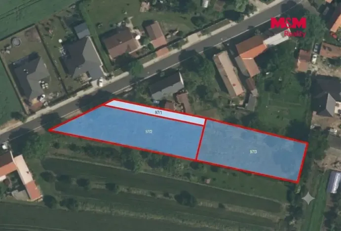Prodej pozemku pro bydlení, Martiněves - Radešín, 1367 m2