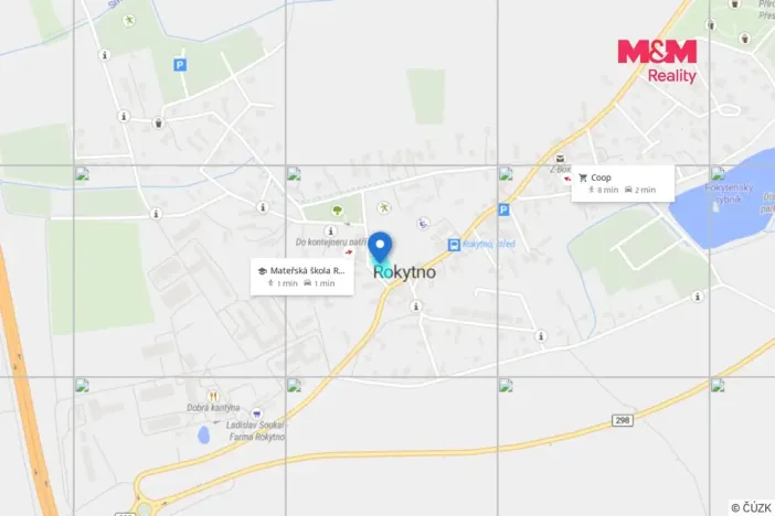 Pronájem zahrady, Rokytno, 500 m2