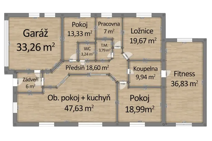 Prodej rodinného domu, Třemošná - Záluží, Lipová, 213 m2