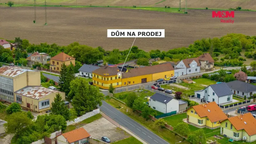 Prodej činžovního domu, Černčice, Husova, 732 m2