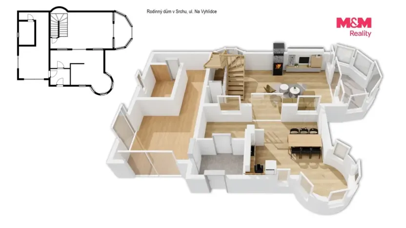 Prodej rodinného domu, Srch, Na Vyhlídce, 150 m2
