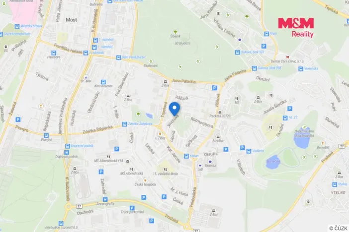 Prodej bytu 1+1, Most, Javorová, 35 m2
