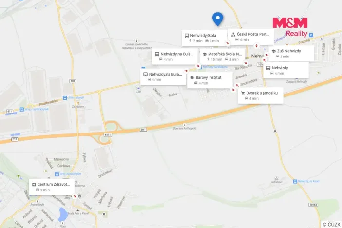 Prodej bytu 2+1, Nehvizdy, Gabčíkova, 50 m2