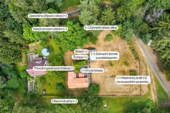 Prodej chaty, Načeradec - Pravětice, 75 m2
