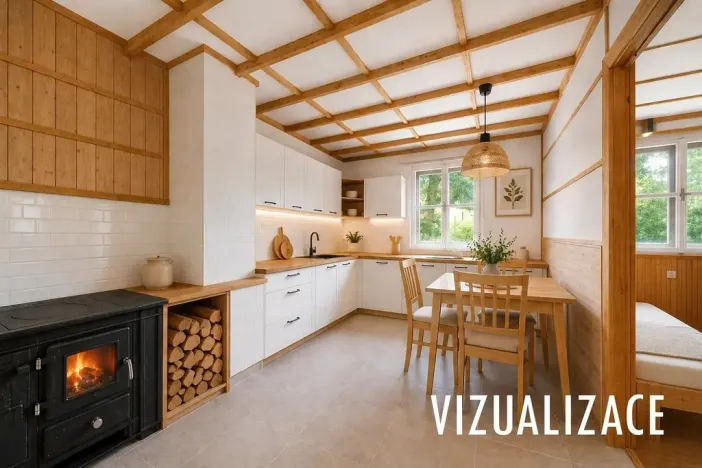 Prodej chaty, Načeradec - Pravětice, 75 m2