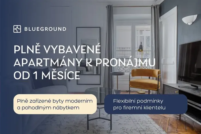 Pronájem bytu 3+kk, Praha - Smíchov, Plzeňská, 62 m2