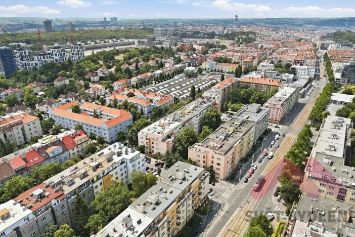 Pronájem bytu 1+kk, Praha - Žižkov, Biskupcova, 25 m2
