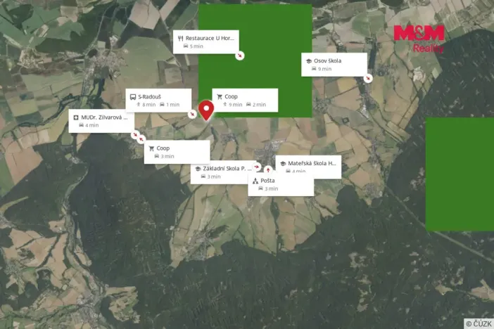 Prodej pozemku pro bydlení, Hostomice - Radouš, 1248 m2