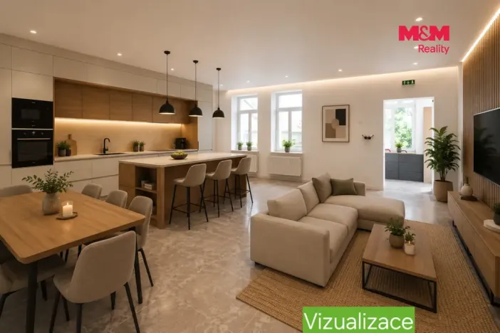 Prodej bytu 3+kk, Černíkovice, 108 m2