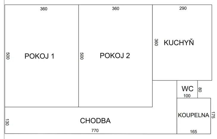 Pronájem bytu 2+1, Olomouc, Vejdovského, 60 m2