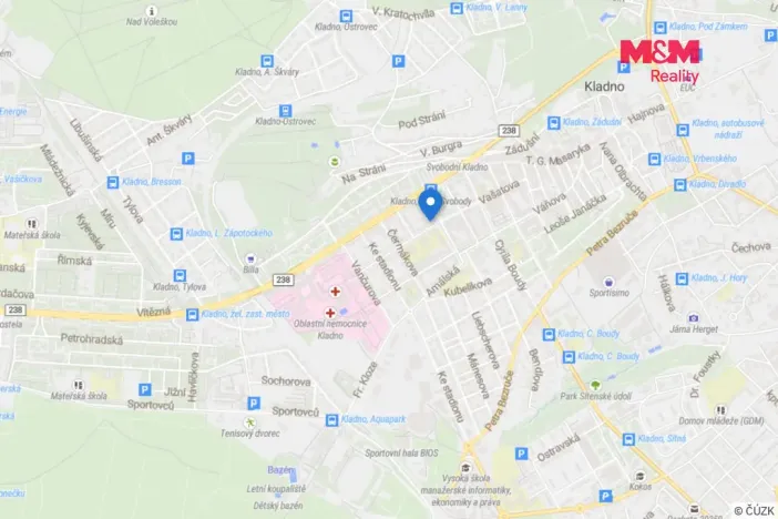 Pronájem komerční nemovitosti, Kladno, náměstí Svobody, 15 m2