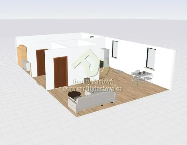 Prodej bytu 2+1, Rokycany, Mládežníků, 58 m2