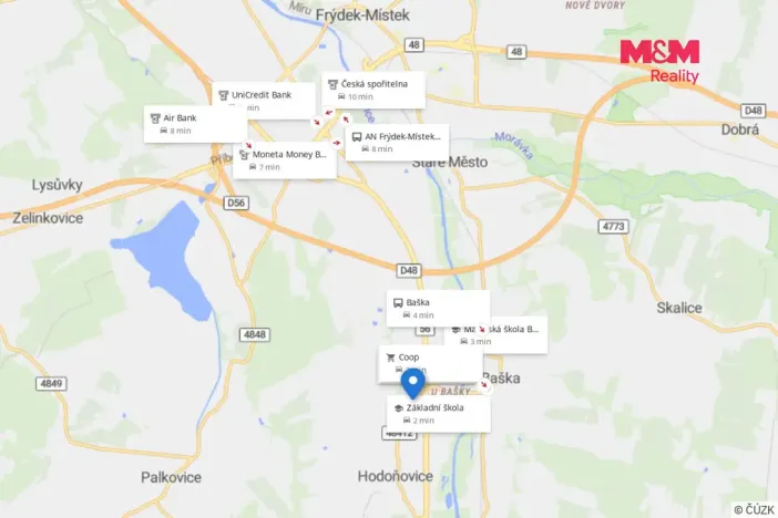 Pronájem skladu, Baška - Kunčičky u Bašky, 1300 m2