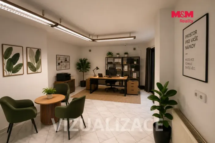 Pronájem obchodního prostoru, Slaný, Soukenická, 95 m2
