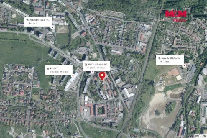 Pronájem bytu 1+1, Karlovy Vary - Stará Role, Závodu míru, 33 m2