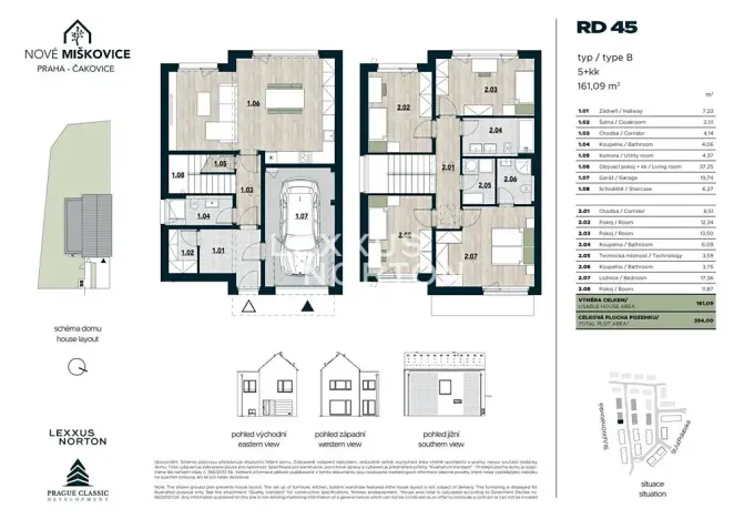 Prodej rodinného domu, Praha - Miškovice, Polabská, 161 m2
