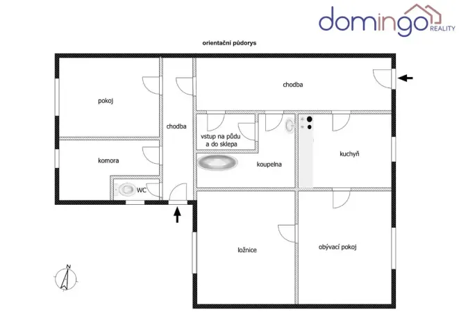 Prodej rodinného domu, Svitavy - Předměstí, Lanškrounská, 100 m2