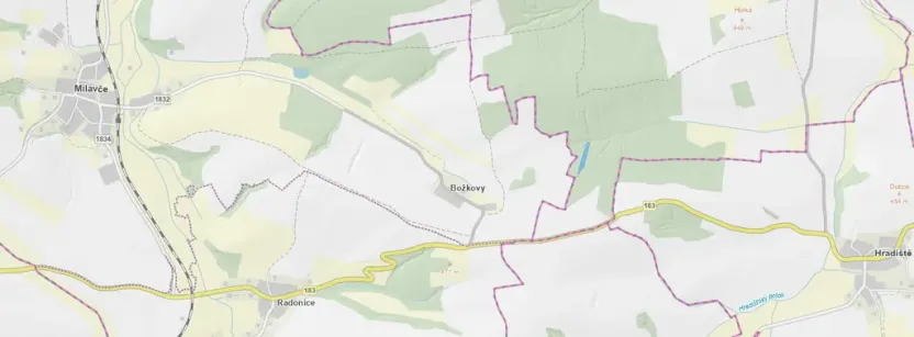Prodej lesa, Blížejov - Lštění, 4481 m2