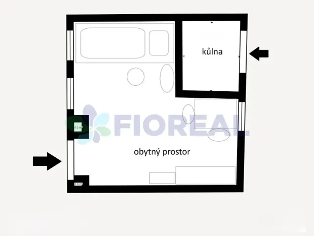 Prodej chaty, Hrádek, Zahrádkářská, 33 m2