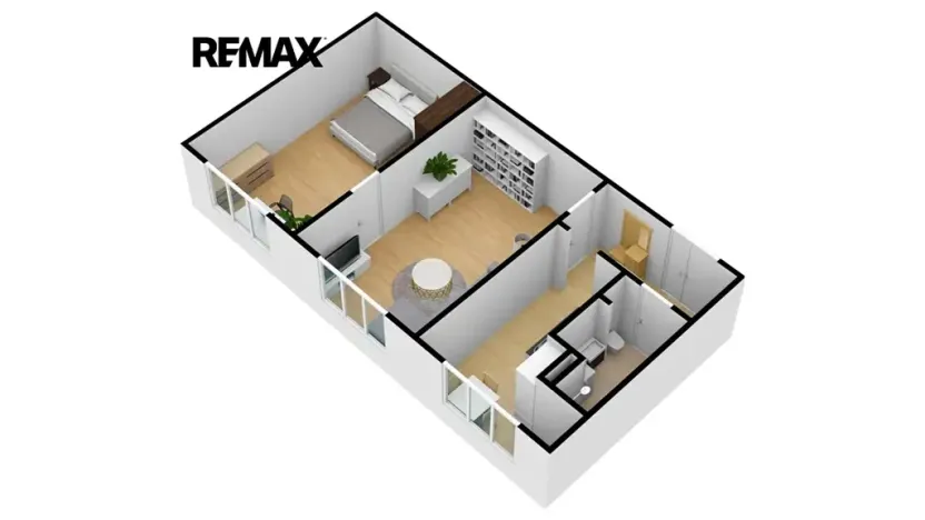 Pronájem bytu 2+1, Rokycany, Josefa Knihy, 59 m2