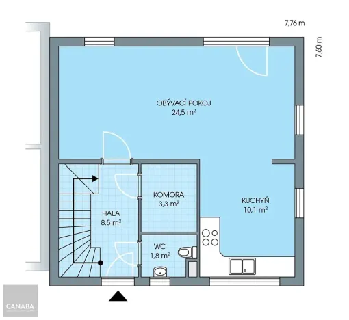 Prodej rodinného domu, Nehvizdy, 108 m2