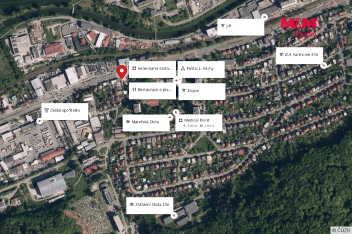 Prodej rodinného domu, Zlín - Louky, třída Tomáše Bati, 128 m2