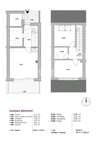 Prodej bytu 3+kk, Benecko, 72 m2