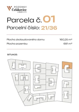 Prodej pozemku, Čelákovice - Záluží, Mstětická, 691 m2