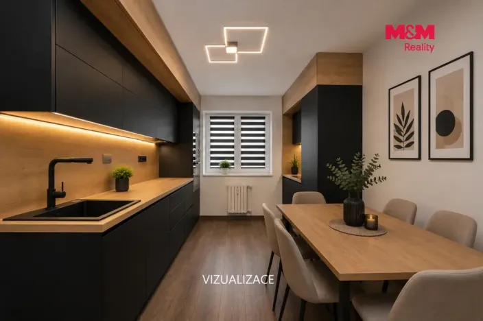 Prodej bytu 2+1, Ledeč nad Sázavou, Ke Stínadlům, 49 m2