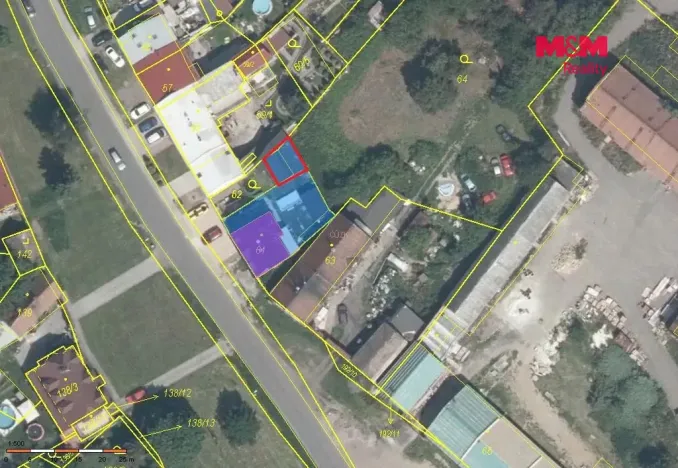 Pronájem atypického bytu, Droužkovice, Rudé armády, 62 m2
