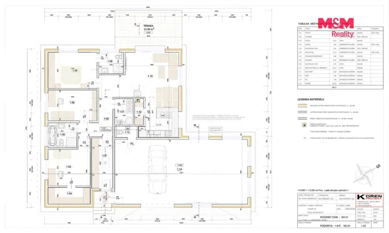 Pronájem rodinného domu, Načeradec, Vožická, 113 m2