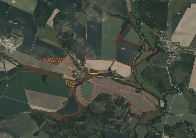 Prodej pozemku, Peč - Urbaneč, 8774 m2