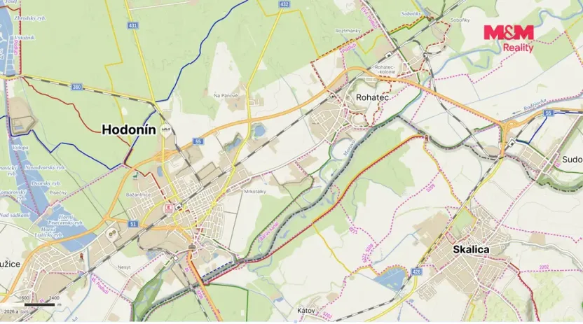 Prodej zahrady, Rohatec, 249 m2