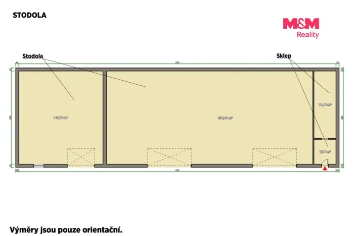 Prodej zemědělského objektu, Mezholezy, 171 m2
