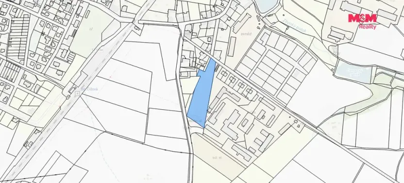 Prodej pozemku pro bydlení, Čížová - Zlivice, 948 m2