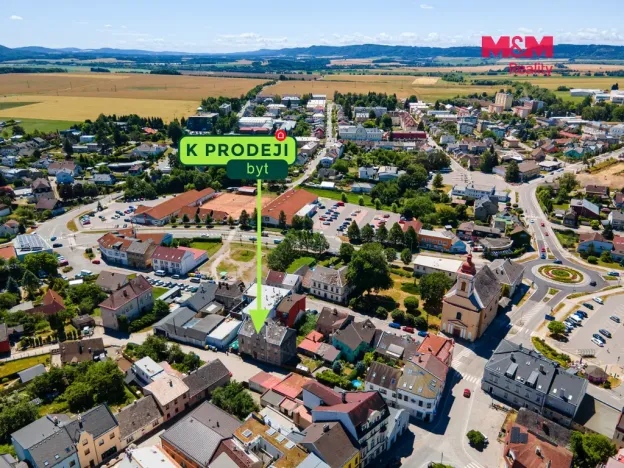 Prodej bytu 1+kk, Lanškroun - Žichlínské Předměstí, Hradební, 30 m2