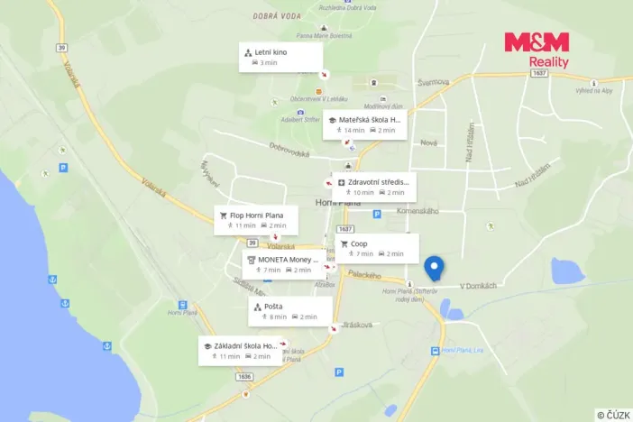 Prodej bytu 2+1, Horní Planá, V Domkách, 57 m2