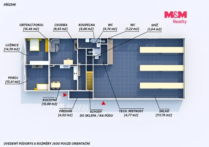 Prodej rodinného domu, Plzeň - Červený Hrádek, K Fořtovně, 83 m2