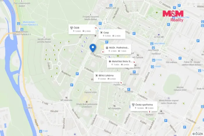 Prodej bytu 2+1, Mladá Boleslav - Mladá Boleslav II, Na Radouči, 68 m2